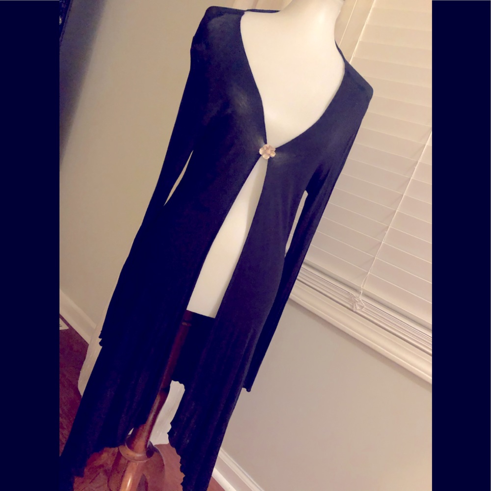 Black duster size M